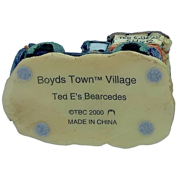 Boyds Town Village “Ted E’s Bearcedes” Figurine - 2000 - TBC Collectible - Picture 6 of 6